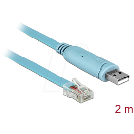 Delock - Serial cable - USB (M) to RJ-45 (M) - 2 m - EIA- | 64185