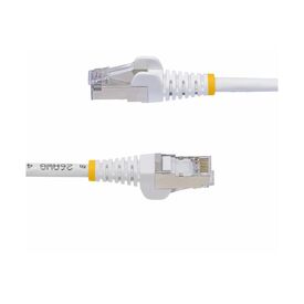 StarTech.com 1m White CAT8 Ethernet Cable, S | NLWH-1M-CAT8-PATCH