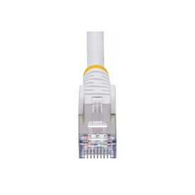 StarTech.com 1m White CAT8 Ethernet Cable, S | NLWH-1M-CAT8-PATCH