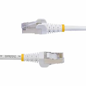 StarTech.com 1m White CAT8 Ethernet Cable, S | NLWH-1M-CAT8-PATCH
