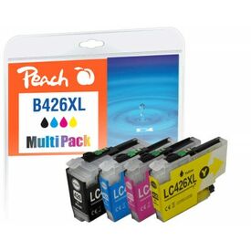 Peach PI500-395, High (XL) Yield, Black, Cyan, Magenta, Yellow, 1