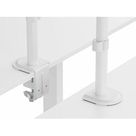 Equip 17"-32" Articulating Monitor Desk Mount Bracket, W | 650166