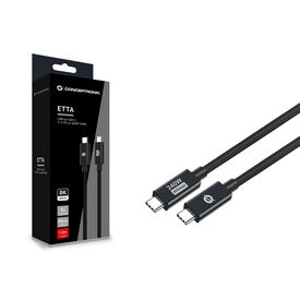 Conceptronic ETTA04B12 USB 4.0 Gen 3 C-C PD 3.1 240W Cable 1.2M,