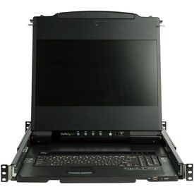 StarTech.com Dual Rail Rackmount KVM Console HD 1080 | RKCOND17HD