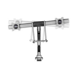 Equip 17"-32" Dual Monitor Desk Mount Bracket, Clamp/Gro | 650161
