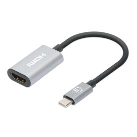 USB 3.2 Type-C Male to HDMI Female Converter, Active, Al | 153973