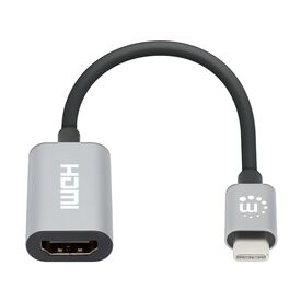 USB 3.2 Type-C Male to HDMI Female Converter, Active, Al | 153973