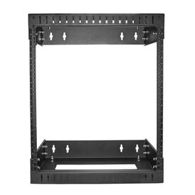12U Adjustable Rack (RK12WALLOA) - Rack - wall mountable - black