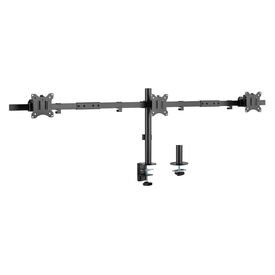Equip 17"-32" Articulating Triple Monitor Desk Mount Bra | 650158