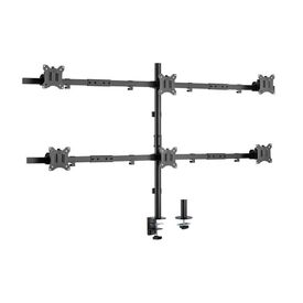 Equip 17"-32" Articulating 6 Monitor Desk Mount Bracket 650160