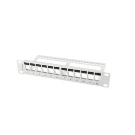 Lanberg PPKS-9112-S / 1U / Grey / Metal