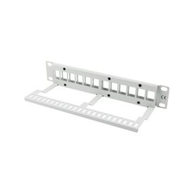 Lanberg PPKS-9112-S / 1U / Grey / Metal