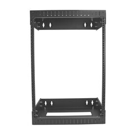 15U Adjustable Rack (RK15WALLOA) - Rack - wall mountable - black