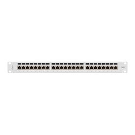 Lanberg PPS7-1024-S, Cat7, F/UTP (FTP), Grey, ABS, Metal, Rack mo