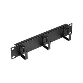 EQUIP CABLE MANAGEMENT RINGS 10" 1U, BLACK EZMR10B
