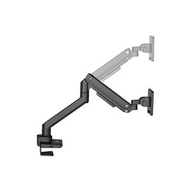 Equip 17"-49" Heavy-Duty Monitor Desk Mount Bracket, Bla | 650180