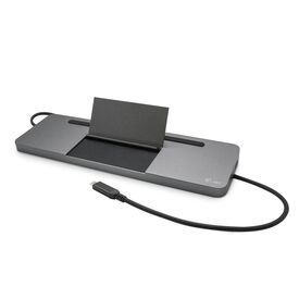 USB-C Metal Ergonomic 4K 3x Display Docking Stati | C31FLATPRO100