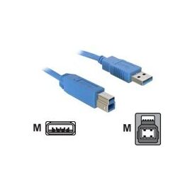 Delock - USB cable - USB Type A (M) to USB Type B (M) - U | 82582