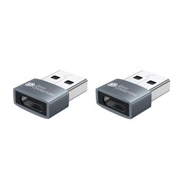 Kabelmeister USB-AD203-2 / USB-A / USB-C / Grey