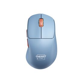 CHERRY Xtrfy M64 - Mouse - ergonomic - 5 buttons - | CX-M64W-BLUE