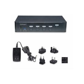 StarTech.com 4-Port DisplayPort KVM Switch,  | P4AD122-KVM-SWITCH