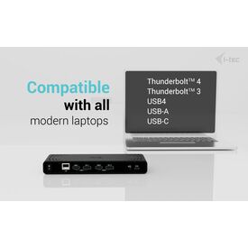 i-tec Universal Dual 4K Display Docking Stati | CADUA4KDOCKPDB100