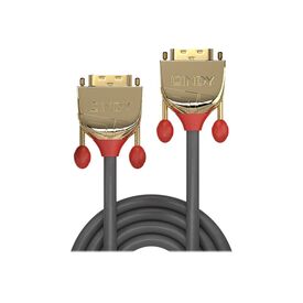 Lindy Gold - DVI cable - dual link - DVI-D (M) to DVI-D ( | 36204