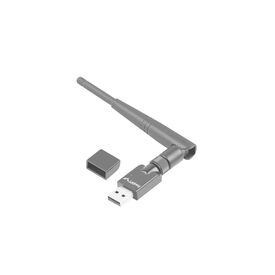 Lanberg NC-0150-WE / Wireless / USB / WLAN / 2400 Mbit/s / Black