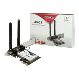 Inter-Tech DMG-33 - Network adapter - PCIe - Wi-Fi 5 | 88888153