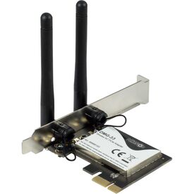 Inter-Tech DMG-33 - Network adapter - PCIe - Wi-Fi 5 | 88888153
