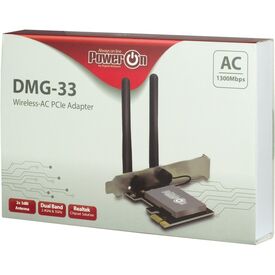 Inter-Tech DMG-33 - Network adapter - PCIe - Wi-Fi 5 | 88888153