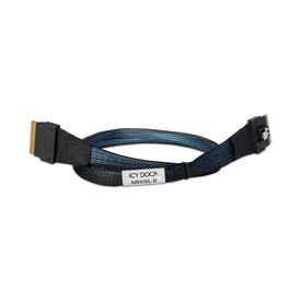 ICY DOCK SlimSAS 8i SFF-8654 to SlimSAS 8i SFF-8654 Cable – 0.5M