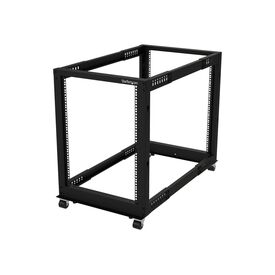 StarTech.com 15U 19" Open Frame Server Rack, 4 Pos | 4POSTRACK15U