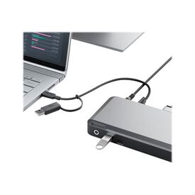 ALOGIC DX2 - Docking station - USB-C - 2 x DP - 1GbE | DUPRDX2-WW