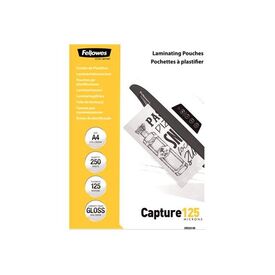 Fellowes Laminating Pouches Capture 125 micron A4 (210 5314903