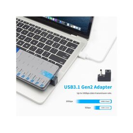 Equip USB-C U plug adapter, 10Gbps, PD 100W, 2-Pack / US | 133476