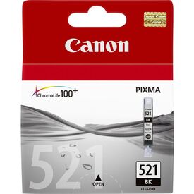 Canon CLI-521BK - 9 ml - photo black - original - ink  | 2933B001