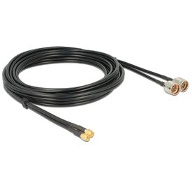 DeLOCK - Antenna cable - SMA (M) to N connector (M) - 5 m | 89467