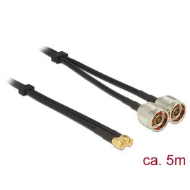 DeLOCK - Antenna cable - SMA (M) to N connector (M) - 5 m | 89467