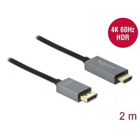 Delock - Adapter cable - DisplayPort male to HDMI male -  | 85929