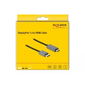 Delock - Adapter cable - DisplayPort male to HDMI male -  | 85929