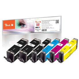 Peach Multi Pack Plus, compatible with Canon PGI-580, CLI-581, 2078C005