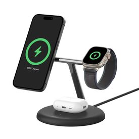 Belkin BoostCharge Pro 3-in-1 - Wireless charging st | WIZ023VFBK