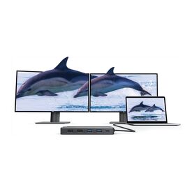 ALOGIC MV2 Docking station USBC VGA, 2 x HDMI DUCDMV2