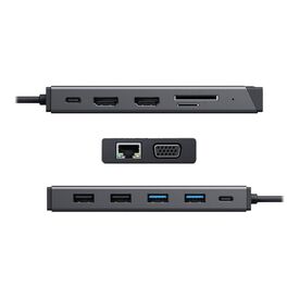 ALOGIC MV2 Docking station USBC VGA, 2 x HDMI DUCDMV2