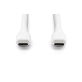 Digitus USB-C silicone connection cable, 0.5m,  | AK-300341-005-W