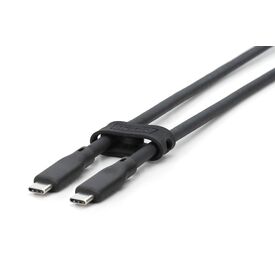 Digitus USB silicone cable, USB 10Gbps, 1m, bla | AK-300342-010-S