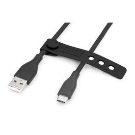Digitus USB-C silicone connection cable, 2m, bl | AK-300340-020-S