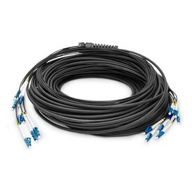 DIGITUS - Breakout cable - LC/UPC single-mod | DK-2A338U100BK-BBB