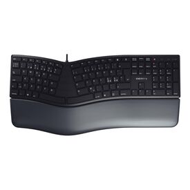 CHERRY KC 4500 ERGO - Keyboard - USB - QWERTY - Pan | JK-4500PN-2